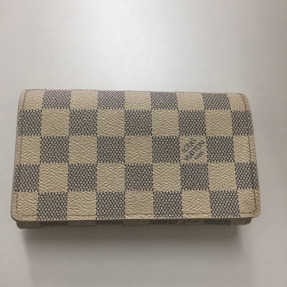 SOLD 🔴 Louis Vuitton Tresor Wallet Damier Azur
